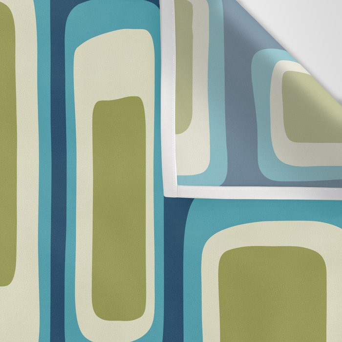 Mid Century Modern Abstract Composition 858 Wall Tapestry Gallery Image 3