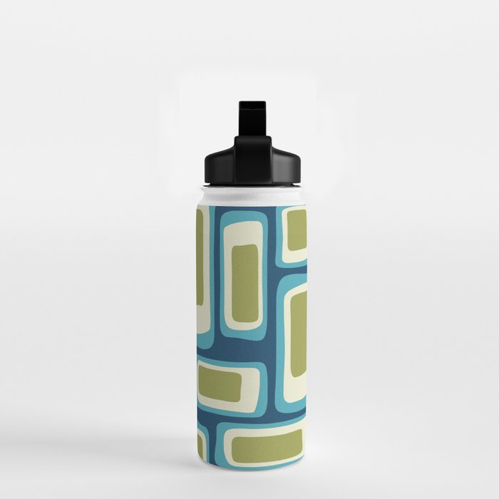 Mid Century Modern Abstract Composition 858 Water Bottle Gallery Image 2
