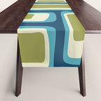Mid Century Modern Abstract Composition 858 Table Runner Gallery Image 1