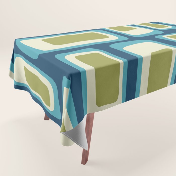 Mid Century Modern Abstract Composition 858 Tablecloth Gallery Image 1