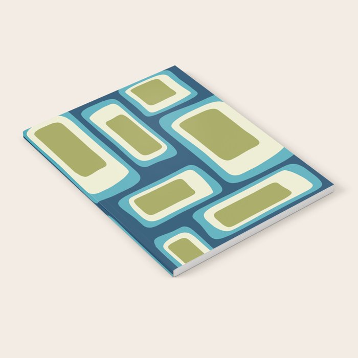 Mid Century Modern Abstract Composition 858 Notebook Gallery Image 1