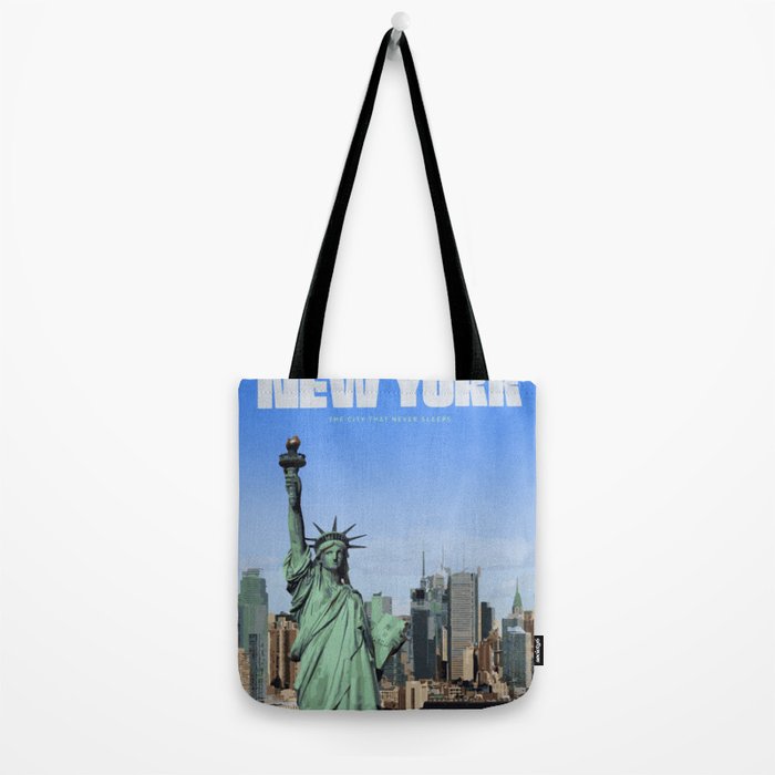 Travel to New York Tote Bag Gallery Image 2