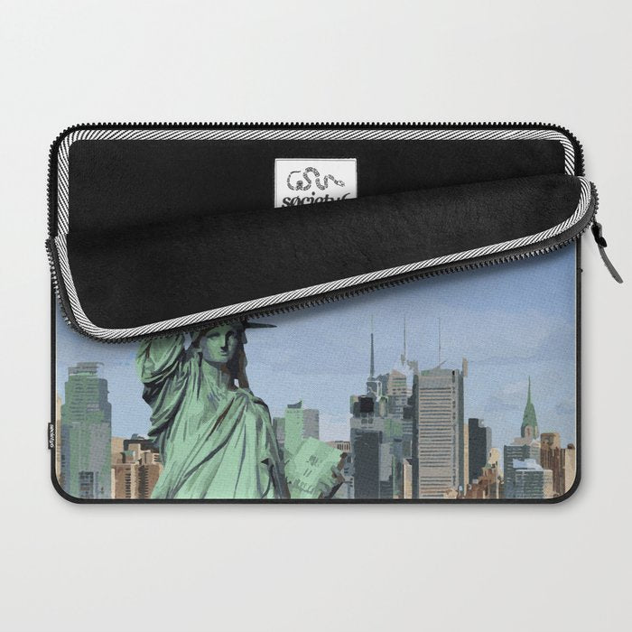 Travel to New York Laptop Sleeve Gallery Image 2