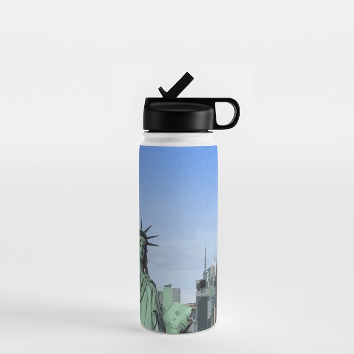 Travel to New York Water Bottle Gallery Image 1