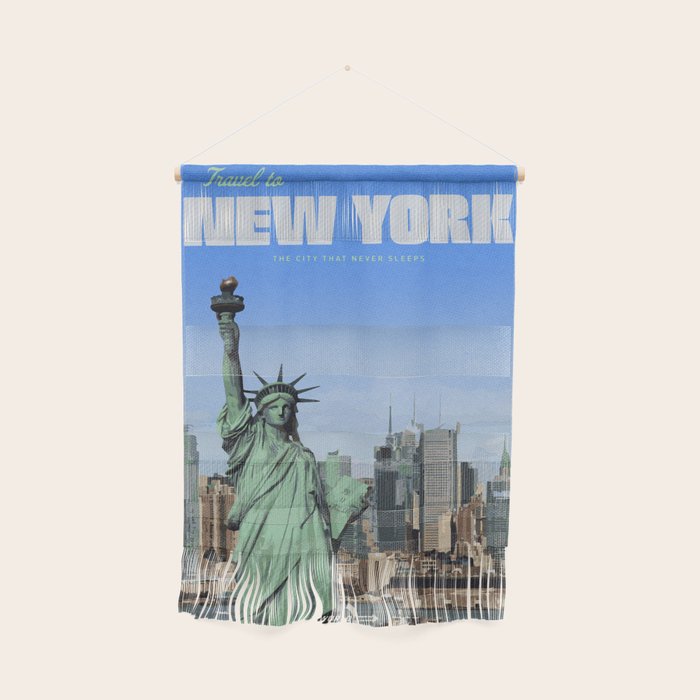 Travel to New York Wall Hanging Gallery Image 1