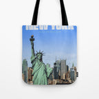Travel to New York Tote Bag Gallery Image 1
