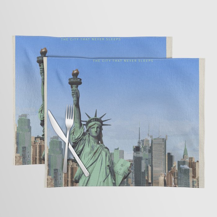 Travel to New York Placemat Gallery Image 1