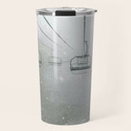 Misty Ski Lift Travel Mug Gallery Image 1