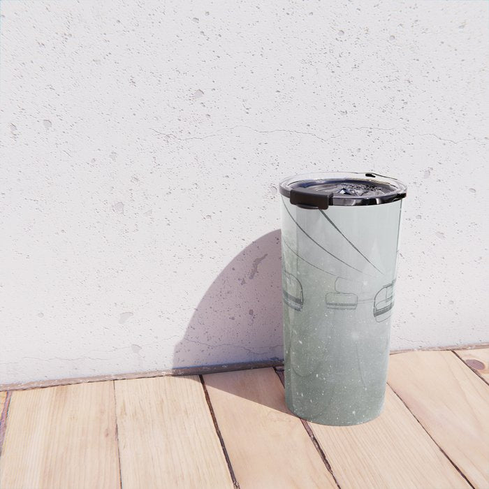 Misty Ski Lift Travel Mug Gallery Image 4