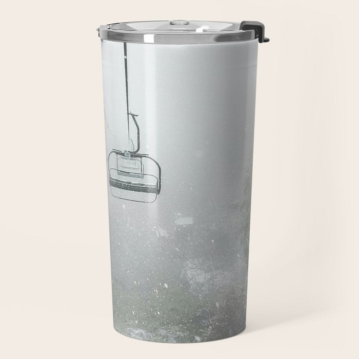 Misty Ski Lift Travel Mug Gallery Image 2