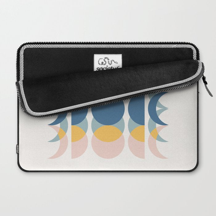 Moon Phases Abstract IV Laptop Sleeve Gallery Image 2