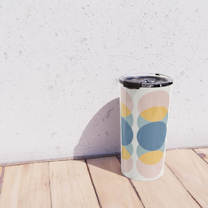 Moon Phases Abstract IV Travel Mug Gallery Image 4