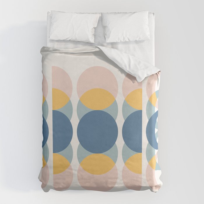 Moon Phases Abstract IV Duvet Cover Gallery Image 6
