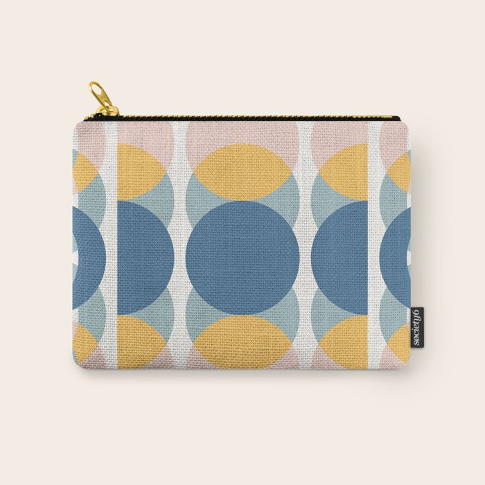 Moon Phases Abstract IV Carry All Pouch Gallery Image 1