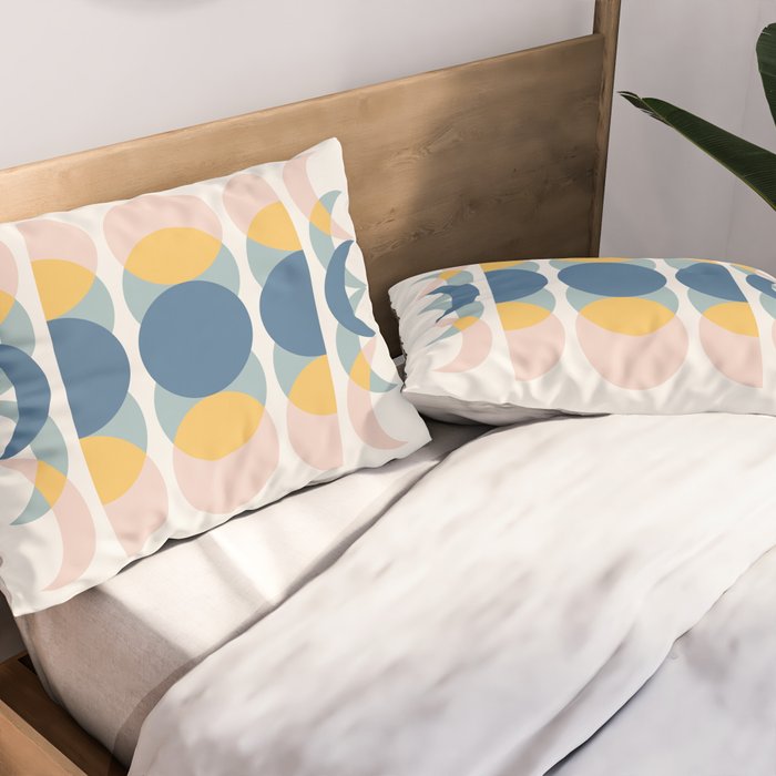 Moon Phases Abstract IV Pillow Sham Gallery Image 2