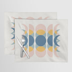Moon Phases Abstract IV Placemat Gallery Image 1