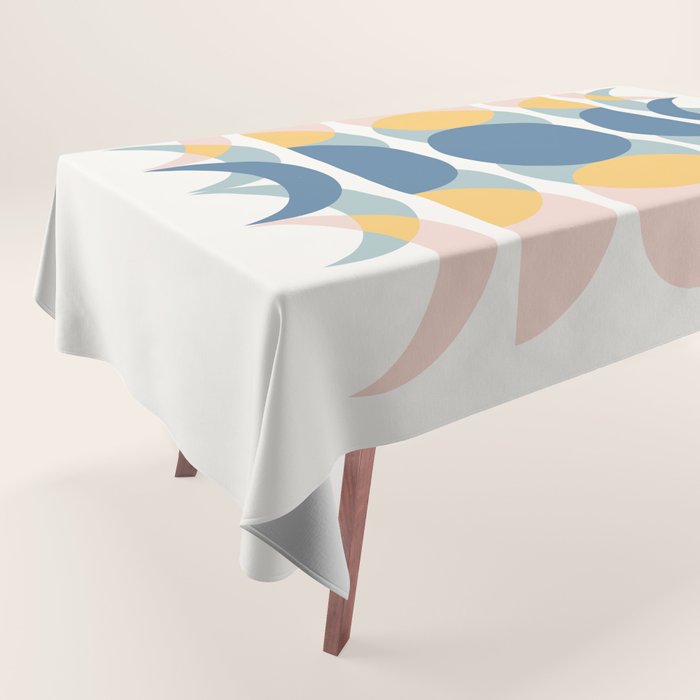 Moon Phases Abstract IV Tablecloth Gallery Image 1