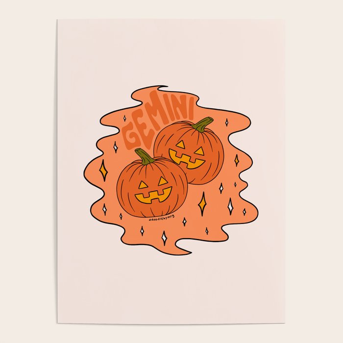Gemini Jack O Lantern Poster Gallery Image 1