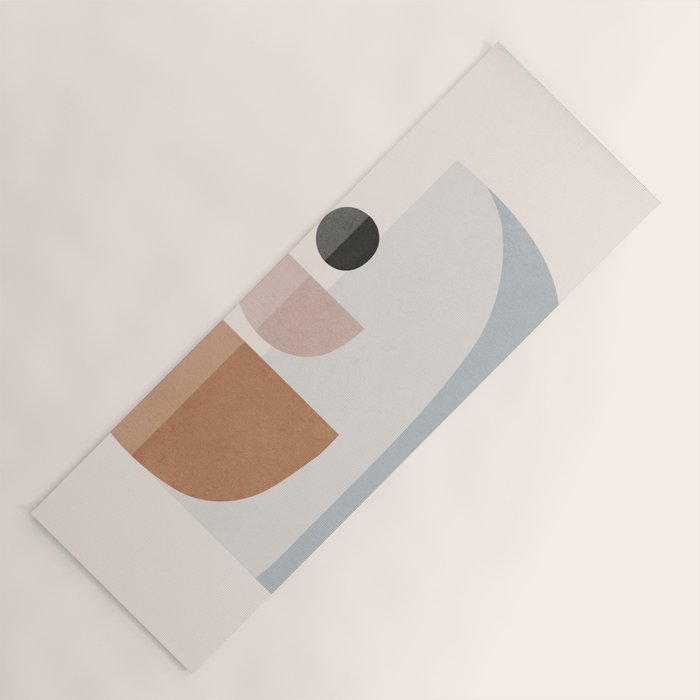 Abstract Minimal Shapes 14 Yoga Mat Gallery Image 1
