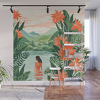 Secret Oasis Wall Mural Gallery Image 1