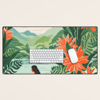 Secret Oasis Desk Mat Gallery Image 1