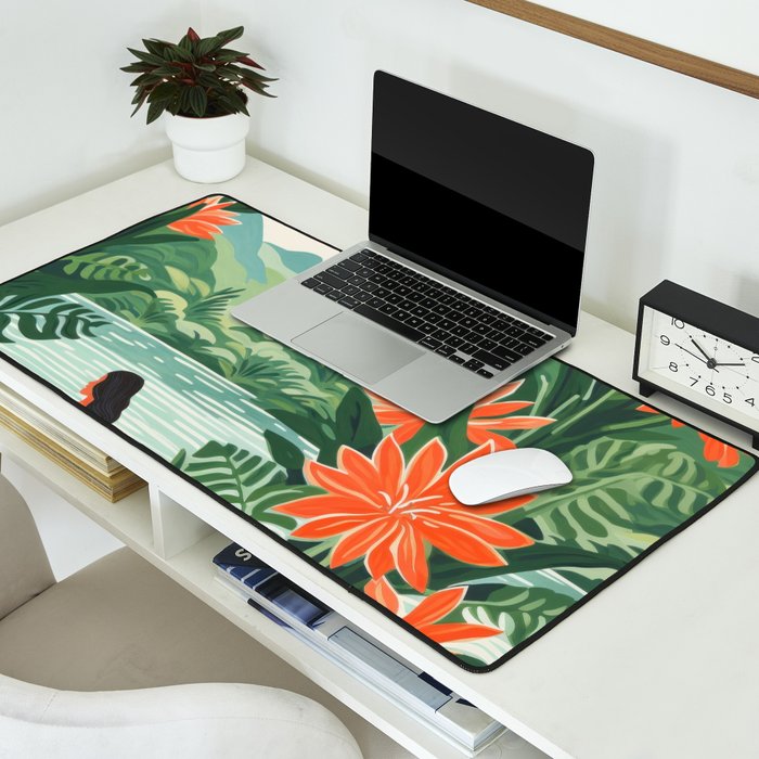Secret Oasis Desk Mat Gallery Image 2