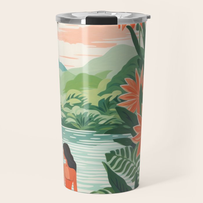 Secret Oasis Travel Mug Gallery Image 1