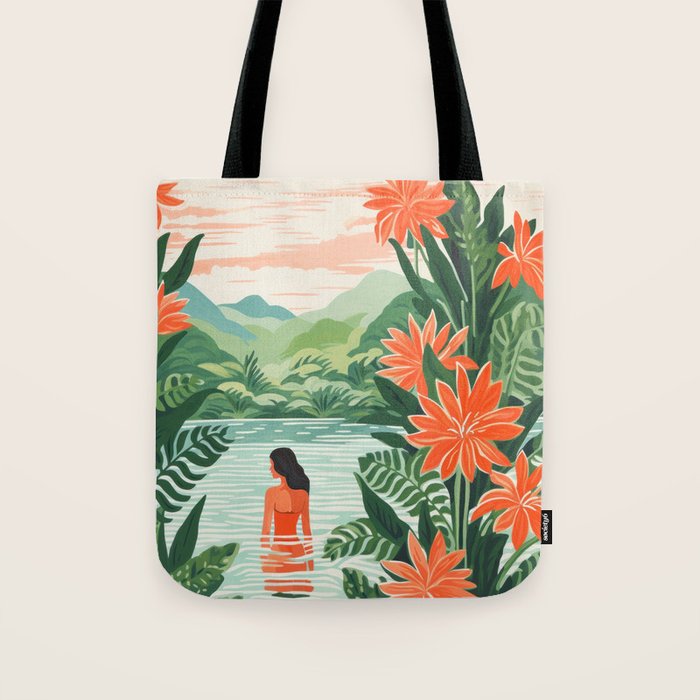 Secret Oasis Tote Bag Gallery Image 1