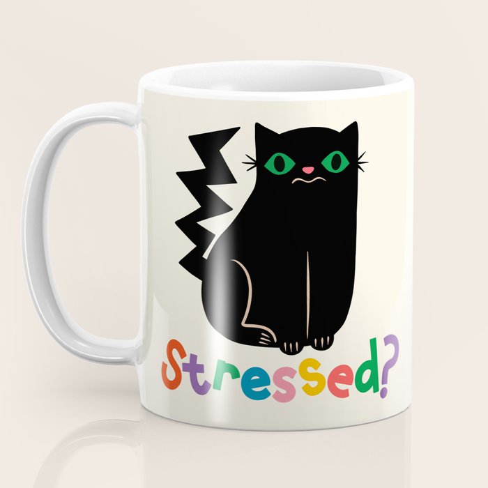 Put It Behind You - Funny Cat Butt Pun Coffee Mug Gallery Image 3