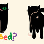 Put It Behind You - Funny Cat Butt Pun Coffee Mug Gallery Image 2