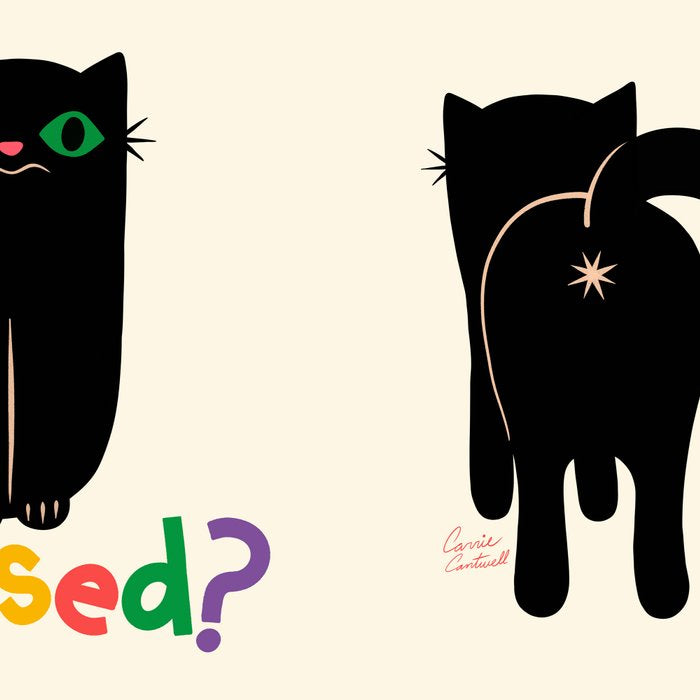 Put It Behind You - Funny Cat Butt Pun Coffee Mug Gallery Image 2