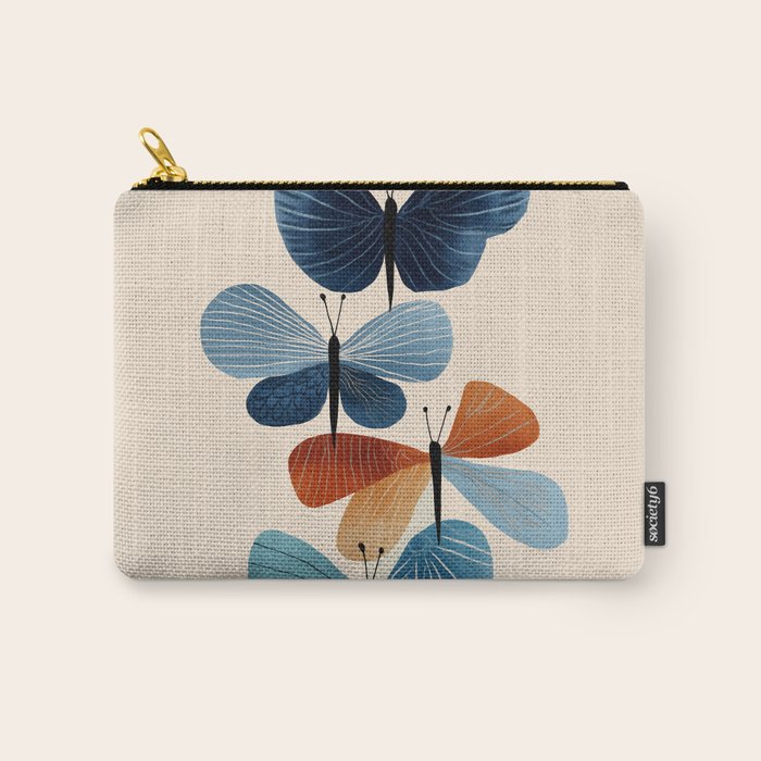 Butterfly in Bloom Carry All Pouch Gallery Image 1