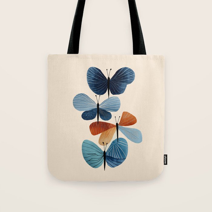 Butterfly in Bloom Tote Bag Gallery Image 1