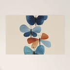 Butterfly in Bloom Welcome Mat Gallery Image 1