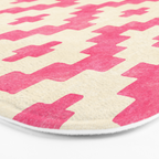 Taos - pink Bath Mat Gallery Image 3