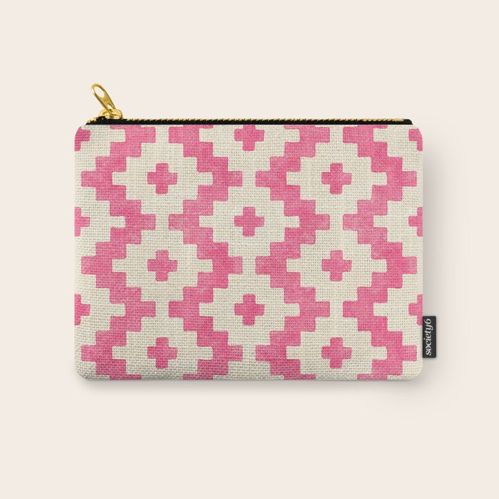 Taos - pink Carry All Pouch Gallery Image 1