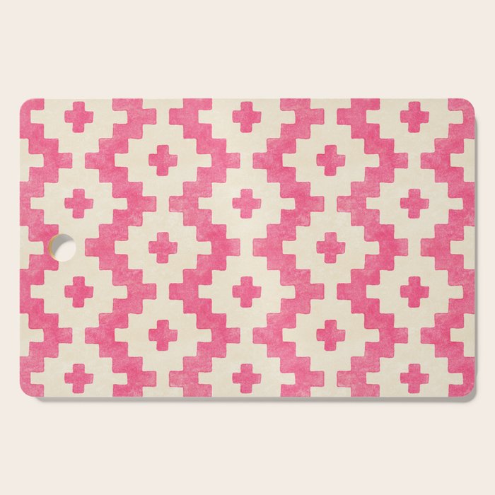 Taos - pink Cutting Board Gallery Image 1