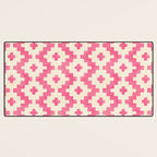 Taos - pink Desk Mat Gallery Image 3