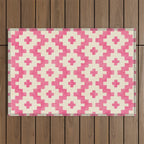 Taos - pink Outdoor Rug Gallery Image 1
