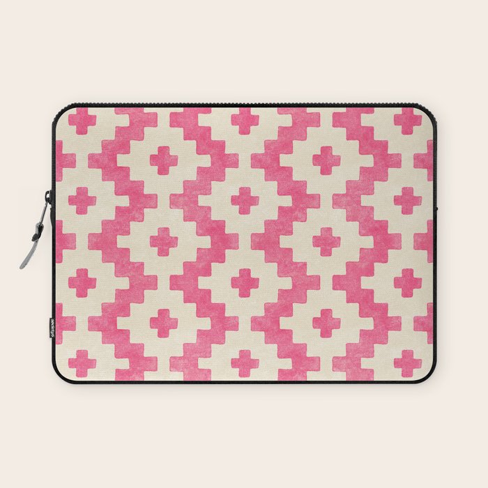 Taos - pink Laptop Sleeve Gallery Image 1