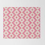Taos - pink Throw Blanket Gallery Image 2