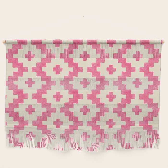 Taos - pink Wall Hanging Gallery Image 1