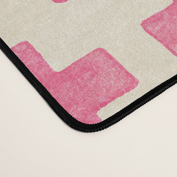 Taos - pink Desk Mat Gallery Image 4