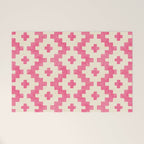 Taos - pink Welcome Mat Gallery Image 1