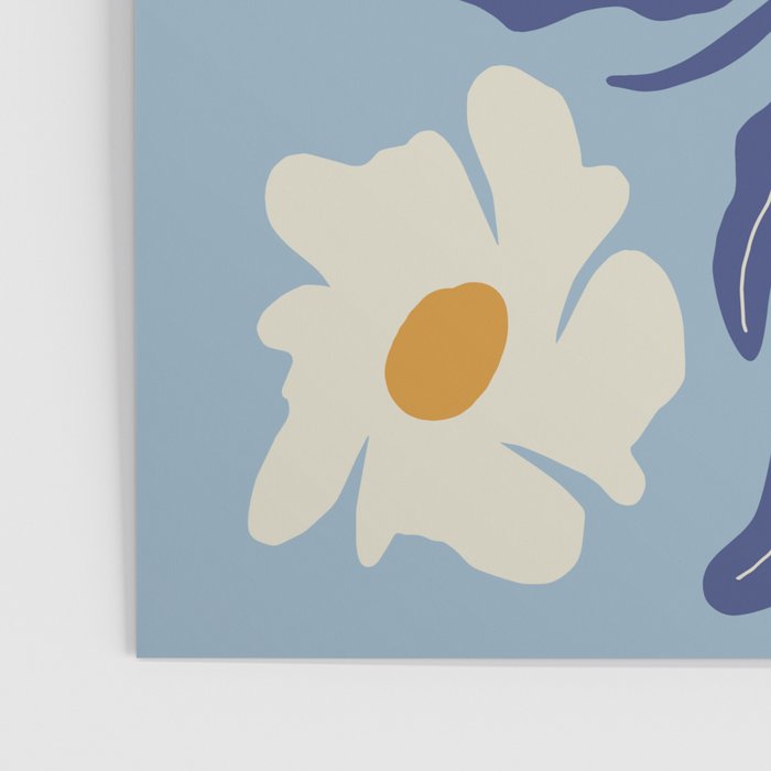 Blue moon flower-pot  Poster Gallery Image 3