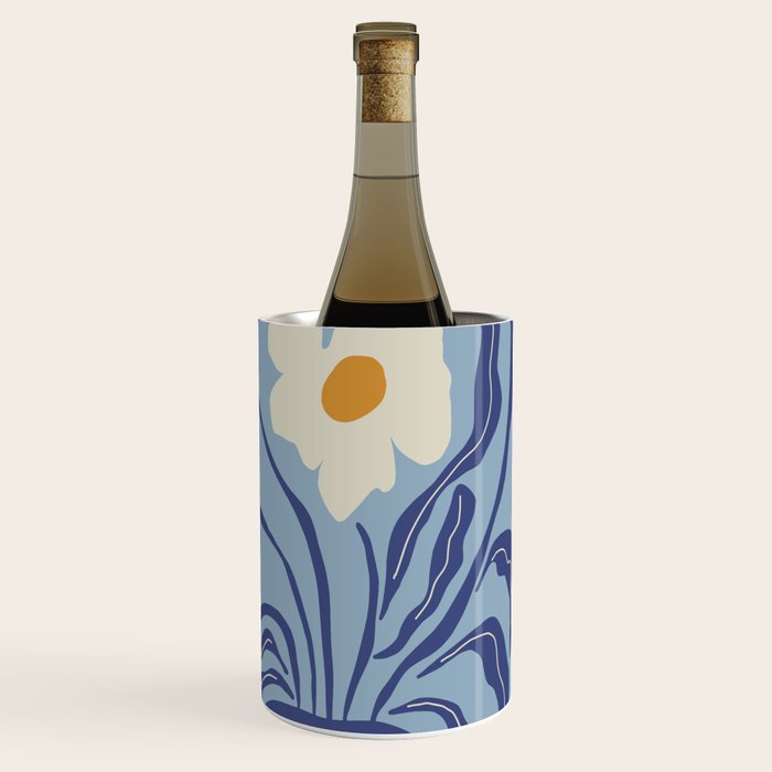 Blue moon flower-pot  Wine Chiller Gallery Image 3