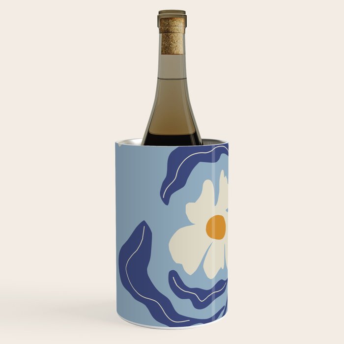 Blue moon flower-pot  Wine Chiller Gallery Image 2