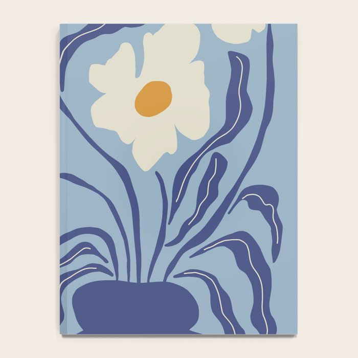 Blue moon flower-pot  Notebook Gallery Image 4