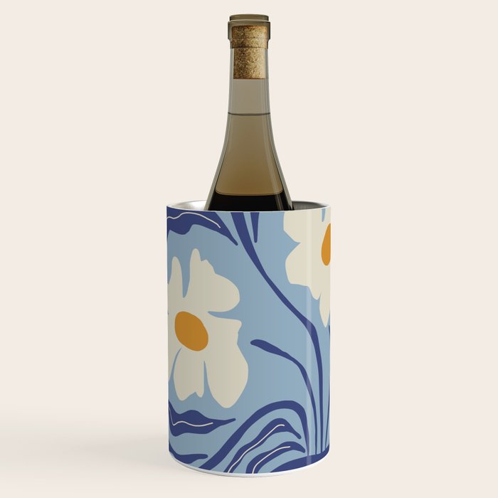 Blue moon flower-pot  Wine Chiller Gallery Image 1