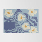 Blue moon flower-pot  Rug Gallery Image 2